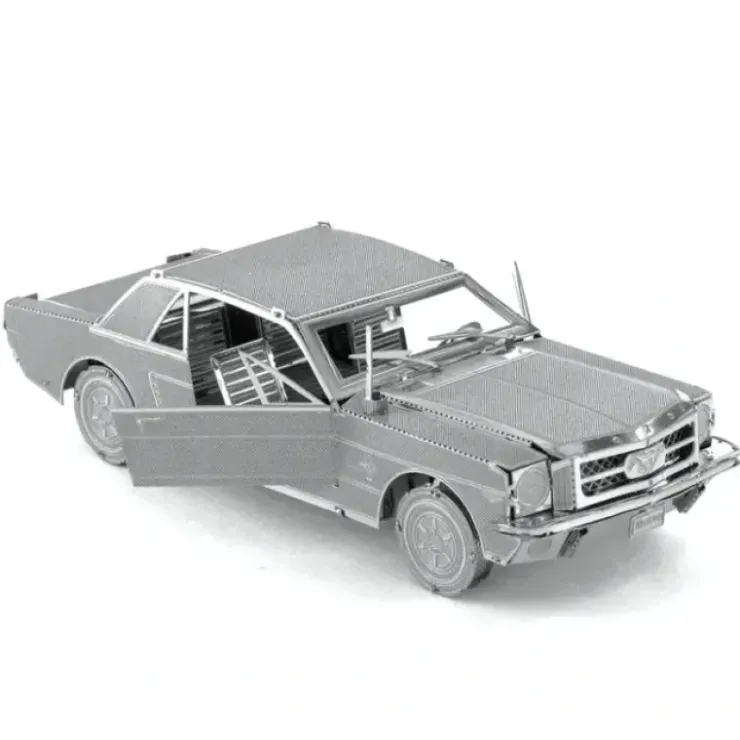 Toys>Fascinations Metal Earth Ford 1965 Mustang Coupe Laser Cut 3D Metal Model Kit - Your Source for Gaming Essentials