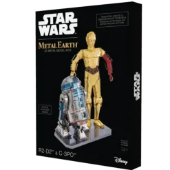 Toys>Fascinations Metal Earth Gift Box Set C-3PO & R2-D2 Laser Cut 3D Metal Model Kit - Your Source for Gaming Essentials