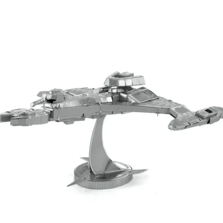Toys>Fascinations Metal Earth Klingon VOR'CHA Star Trek Laser Cut 3D Metal Model Kit - Your Source for Gaming Essentials