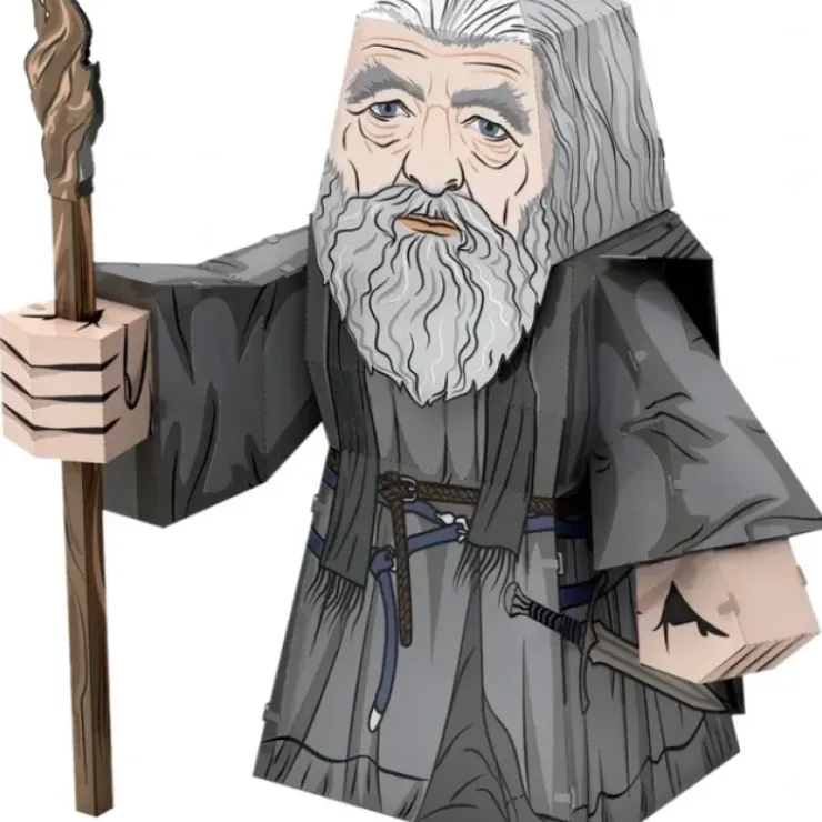 Toys>Fascinations Metal Earth Legends Lord of the Rings Gandalf 3D Metal Model Kit - Your Source for Gaming Essentials