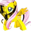 Toys>Fascinations Metal Earth My Little Pony Fluttershy 3D Metal Model Kit - Your Source for Gaming Essentials