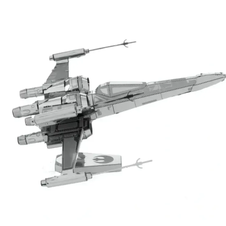Toys>Fascinations Metal Earth Poe Dameron's X-Wing Fighter Laser Cut 3D Metal Kit - Your Source for Gaming Essentials