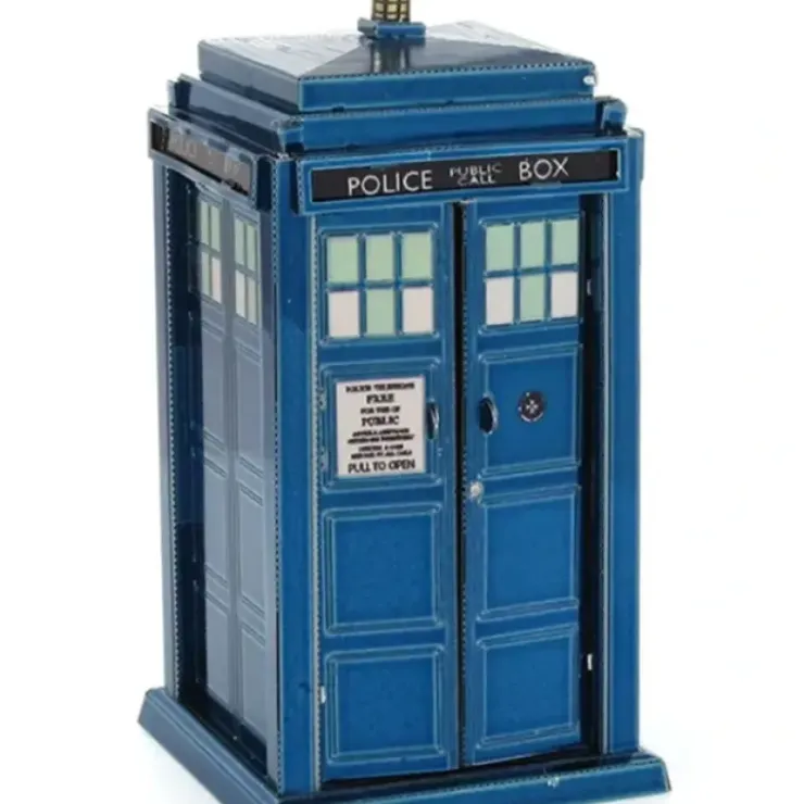Toys>Fascinations Metal Earth Tardis Doctor Who Blue Laser Cut 3D Metal Model Kit - Your Source for Gaming Essentials
