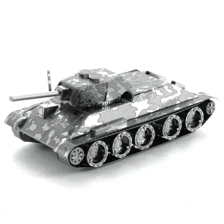 Toys>Fascinations Metal Earth T-34 Tank Laser Cut 3D Metal Model Kit - Your Source for Gaming Essentials