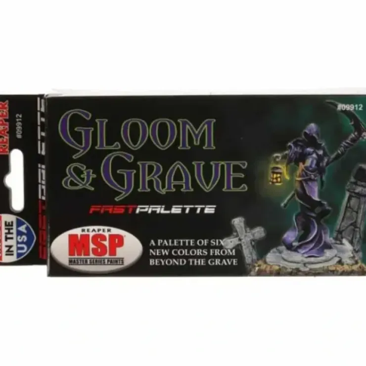 Tabletop Miniatures>Fast Palette: Gloom and Grave Colors - Your Source for Gaming Essentials