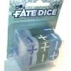 Dice>Fate Dice for Fate & Fudge Games Evil Hat Productions - Pack of 12 D6 Frost Dice - Your Source for Gaming Essentials