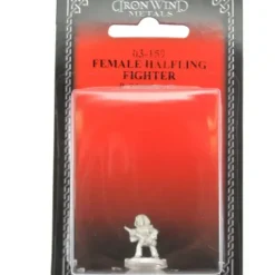Tabletop Miniatures>Female Halfling Fighter #03-159 Classic Ral Partha Fantasy RPG Metal Figure - Your Source for Gaming Essentials