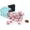 Dice>Festive 12mm D6 Chessex Dice Block (36 Dice) - Pop Art with Red Pips - Your Source for Gaming Essentials