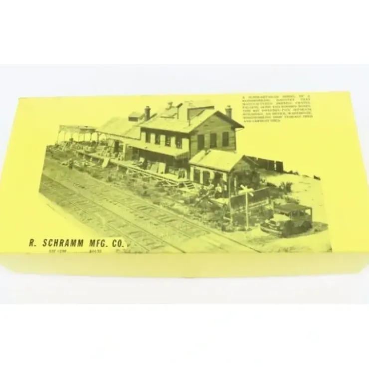 Fine Scale Miniatures 190 HO Scale R. Schramm Mfg. Co. Laser-Cut Building Kit - Your Source for Gaming Essentials