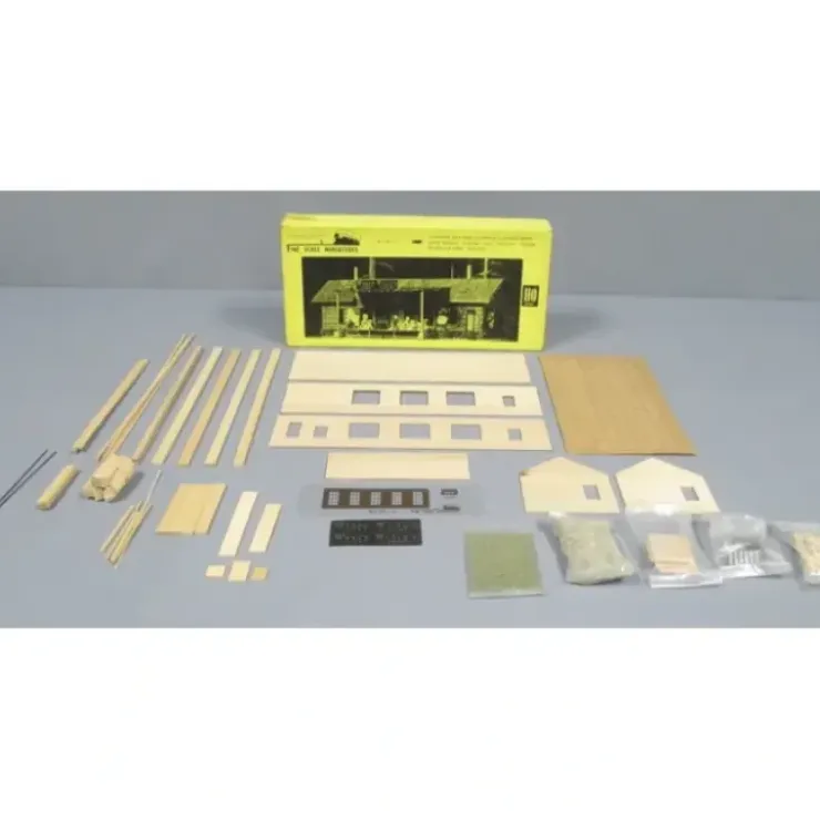 Fine Scale Miniatures 55 HO Scale "Old Time" Truck-Terminals Laser-Cut Kit - Your Source for Gaming Essentials