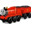 Fisher Price Y4111 Thomas & Friends Wooden Railway Battery-Operated James - Your Source for Gaming Essentials