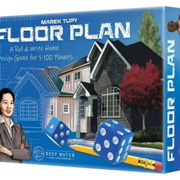 Board Games>Floor Plan, A Roll & Write Home Design Game - Your Source for Gaming Essentials