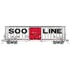 Fox Valley Models 30229 HO Wisconsin Central Soo Line-Built 7-Post Boxcar #16268 - Your Source for Gaming Essentials