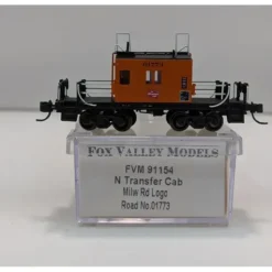 Fox Valley Models 91154 Milwaukee Road Transfer Caboose - Ready to Run #2 - Your Source for Gaming Essentials