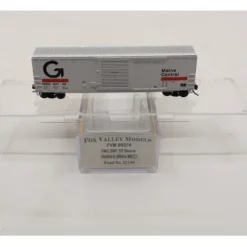 Fox Valley Models 80274 N FMC 5347 Guilford/MEC/White Boxcar #32144 - Your Source for Gaming Essentials