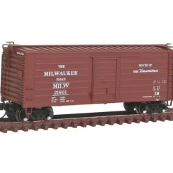 Fox Valley Models 90224 N Milwaukee RTR Short-Rib 40' Rib-Side Boxcar #21861 - Your Source for Gaming Essentials
