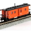 Fox Valley Models 91007 N Milwaukee Rib-Side Low Bay Window Caboose #01970 - Your Source for Gaming Essentials
