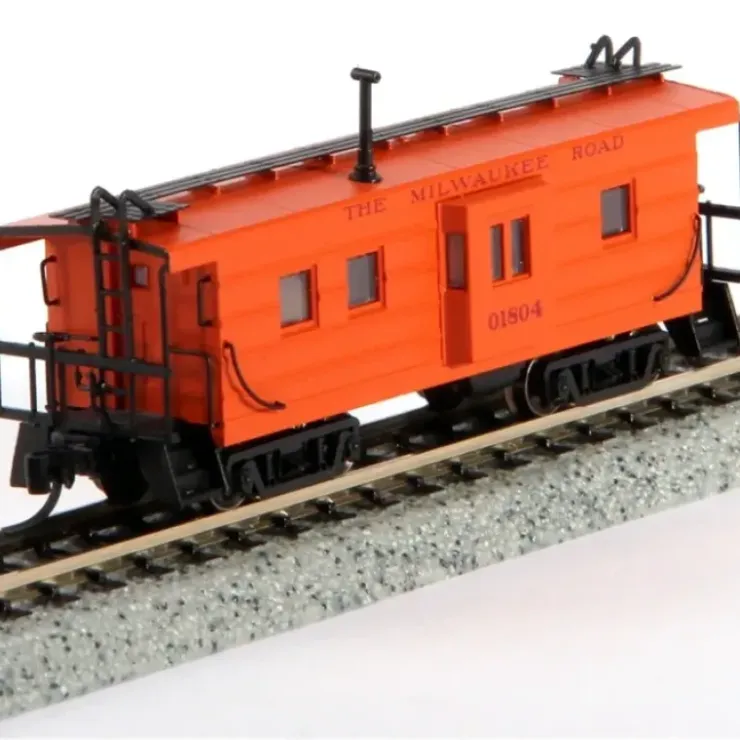 Fox Valley Models 91009 N Milwaukee Rib-Side Low Bay Window Caboose #02065 - Your Source for Gaming Essentials