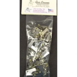 Gargraves 911-B Tinplated Connectors for Outside Rails (72) - Your Source for Gaming Essentials