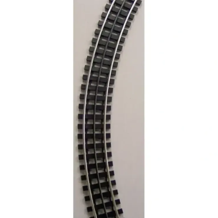Gargraves MU-101-72 O Phantom Tinplate 72" Makeup Curve Wood Tie Sectional Track - Your Source for Gaming Essentials