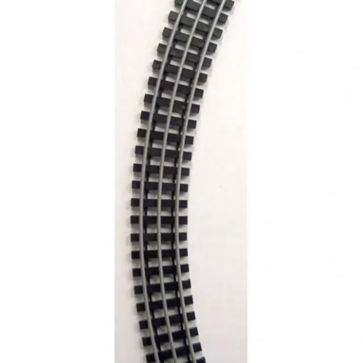 Gargraves MU-202-72 O Stainless 54" Makeup Curve Plastic Tie Sectional Track - Your Source for Gaming Essentials