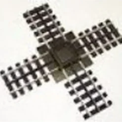 Gargraves 122 O Gauge 3 Rail Phantom Stainless 90 Degree Crossover - Your Source for Gaming Essentials
