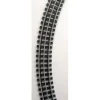 Gargraves 128-202S O Regular Stainless 128" Curve Plastic Tie Sectional Track - Your Source for Gaming Essentials
