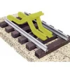 Gargraves 300-SY O Gauge 2 Rail Safety Yellow Track Bumper - Your Source for Gaming Essentials