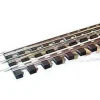 Gargraves WT-201-12 O 3 Rail Regular Tinplate 12.4" Wood Tie Sectional Track - Your Source for Gaming Essentials