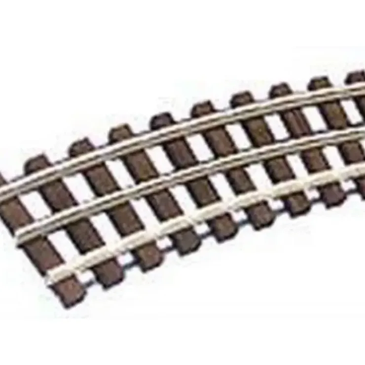 Gargraves WT-128-202 O Regular Stainless 128" Curve Wood Tie Sectional Track - Your Source for Gaming Essentials