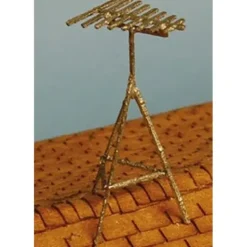 GCLaser 292-267 Antennas (Laser-Cut Wood) Roof Top Style pkg(4) - Your Source for Gaming Essentials