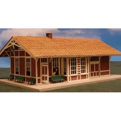 GCLaser 1332 HO Elmhurst Depot - Kit (Laser-Cut Wood) - Your Source for Gaming Essentials