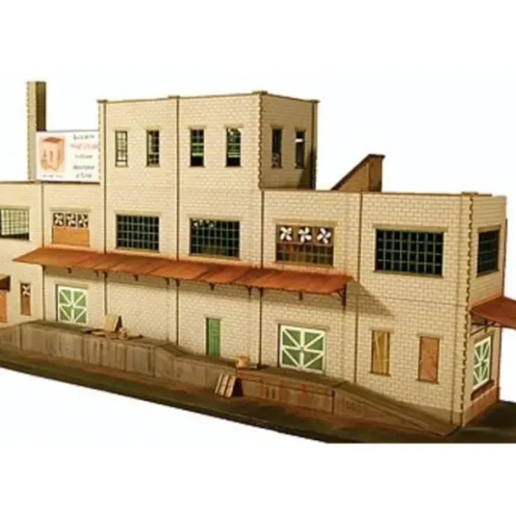 GCLaser 1903 HO 3-Story Industrial Backdrop - Cube Modular System - Your Source for Gaming Essentials