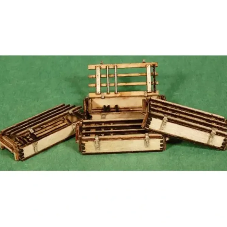 GCLaser 292-91018 Wood Crates Kit #8 pkg(4) 1-1/16 x 7/16 x 7/32 - Your Source for Gaming Essentials