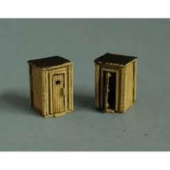 GCLaser 5159 Z Scale Out House Kit (Pack of 2) - Your Source for Gaming Essentials