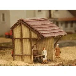 GCLaser 5250 Z Scale Passenger Waiting Shelter Laser Cut Plywood Kit - Your Source for Gaming Essentials