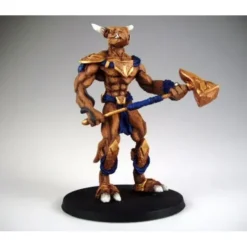 Tabletop Miniatures>Giant Lizardman Warrior #06-004 Classic Ral Partha Fantasy RPG Metal Figure - Your Source for Gaming Essentials
