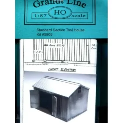 Grandt Line 5905 HO Standard Section Tool House Kit - Your Source for Gaming Essentials