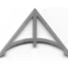 Grandt Line 5227 HO 1-1/32" x 11/16" 77 Angle Gable Trim (Pack of 4) - Your Source for Gaming Essentials