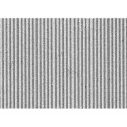 Grandt Line 5279 HO 3-1/2" x 1-13/16" Corrugated Iron Sheet (Pack of 2) - Your Source for Gaming Essentials