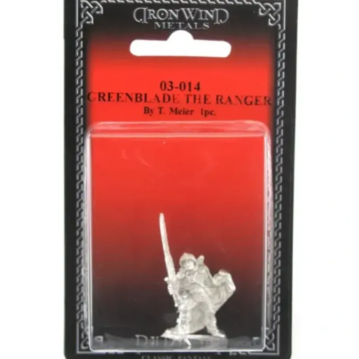 Tabletop Miniatures>Greenblade The Ranger #03-014 Classic Ral Partha Fantasy RPG Metal Figure - Your Source for Gaming Essentials