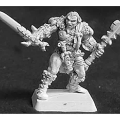 Tabletop Miniatures>Grundor Hoardtaker, Mercenaries Sergeant #14002 Mercenary Unpainted - Your Source for Gaming Essentials