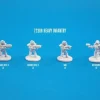 Tabletop Miniatures>Heavy Infantry (12) Unpainted Plastic CAV Strike Operations Figures - Your Source for Gaming Essentials