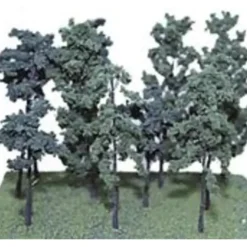 Heki 308 HO/O Mini Forest Pine Trees 4"-7" (Set of 12) - Your Source for Gaming Essentials