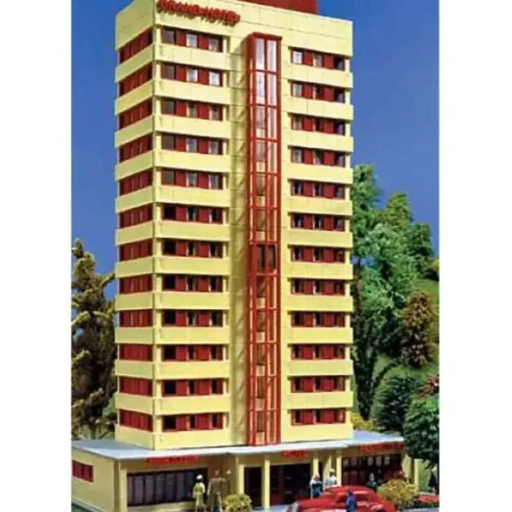 Heljan 1713 HO High Rise Grand Hotel Building Kit - Your Source for Gaming Essentials