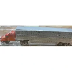 Herpa 6349 HO Orange & Gray Mack CH 613 with 48' Livestock Trailer - Your Source for Gaming Essentials
