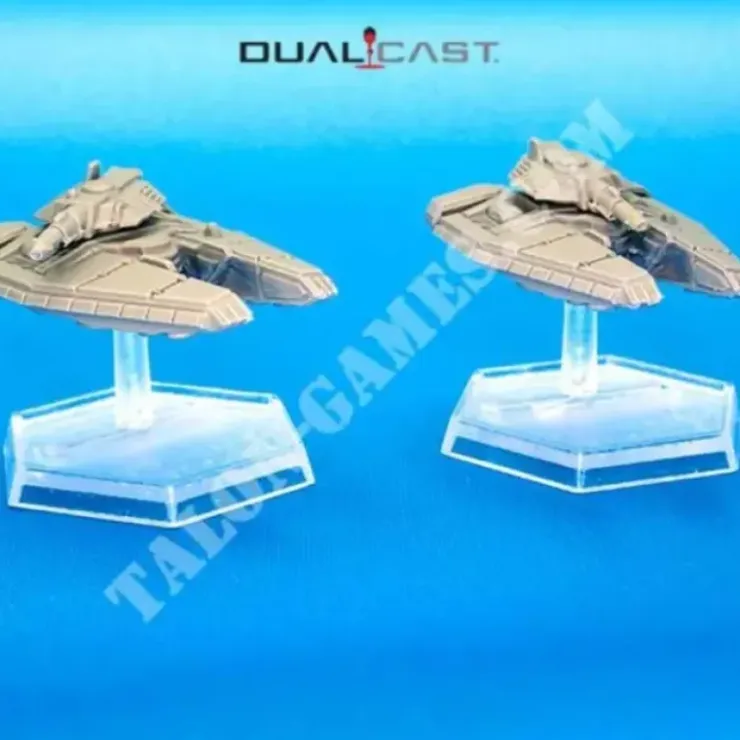 Tabletop Miniatures>Horus Grav Tank (2) #72318 CAV: Strike Operations Unpainted Plastic Models with Stands - Your Source for Gaming Essentials