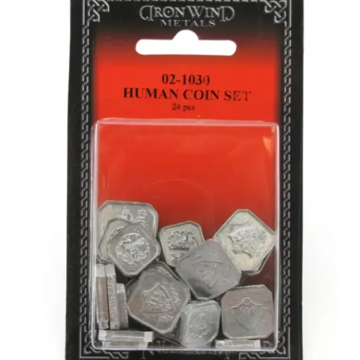 Tabletop Miniatures>Human Coins #02-1030 Classic Ral Partha Fantasy RPG Accessory - Your Source for Gaming Essentials
