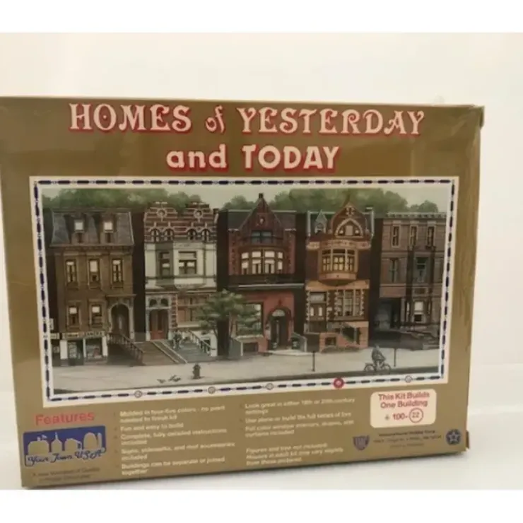 IHC 100-22 HO Homes of Yesterday & Today Brownstone House Building Kit - Your Source for Gaming Essentials