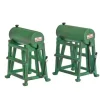 Imex 6327 N Scale Small Single Fuel Tank - Perma-Scene Assembled (2) - Your Source for Gaming Essentials